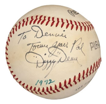 Dizzy Dean Single Signed Baseball